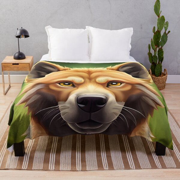 Item preview, Cute Hyena, cartoon drawing, Ai Generated Art designed and sold by ACC .