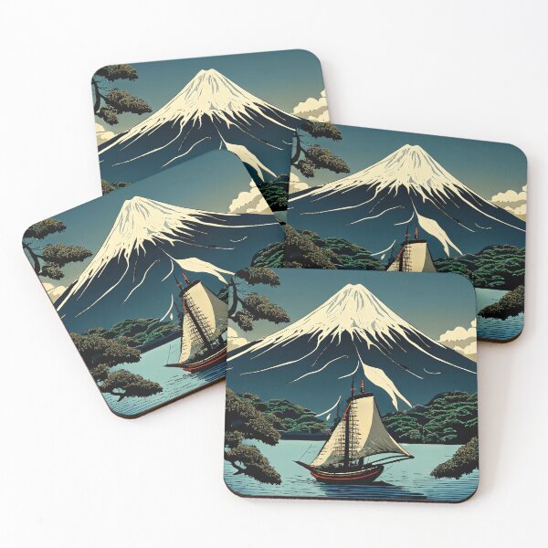 Item preview, Majestic Fuji, Breathtaking Views from Tago Bay, Japan designed and sold by WILDEVIOLET.