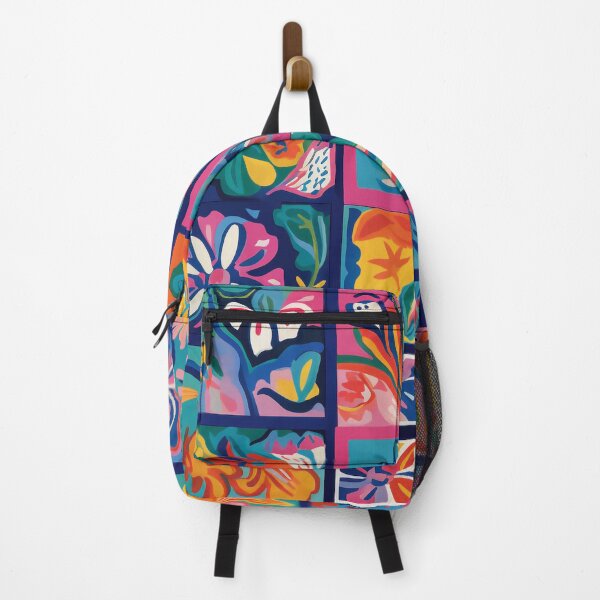 Item preview, Vibrant Mosaic of Nature: A Colorful Floral Collage designed and sold by 21 Tulips.