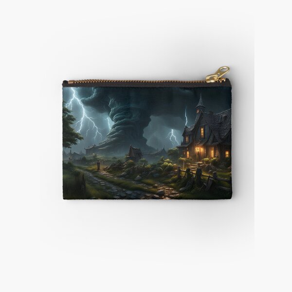 Item preview, Tornadic Town #1 designed and sold by AccordingtoAI.