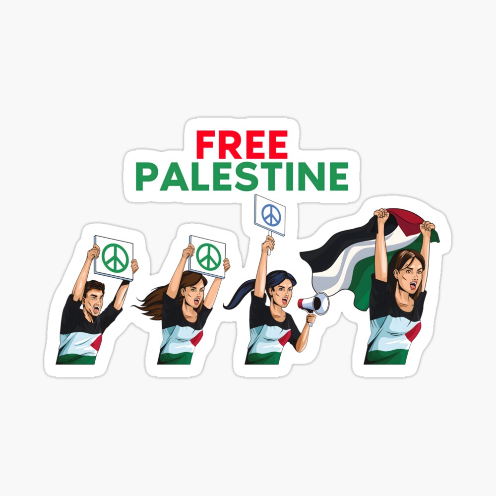 Free Palestine : Support Palestine, freedom