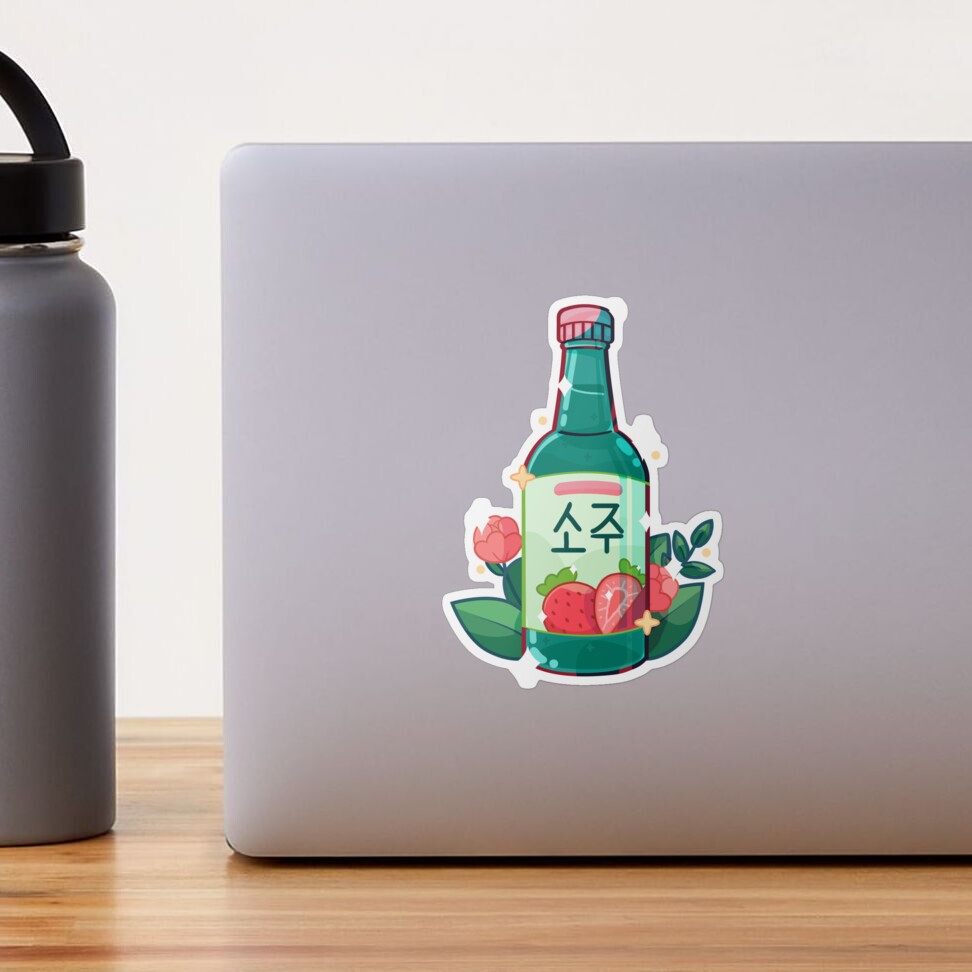 Stickers sur le thème Soju