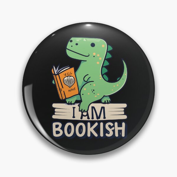 Item preview, Funny Dinosaurs Reading and says Im Bookish Trex Book addicts, Book lovers designed and sold by OlivedesignsIN.
