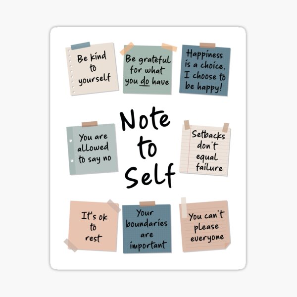 Positive Growth Mindset Sticky Note Templates  Motivational notes, Sticky  notes quotes, Sticky notes