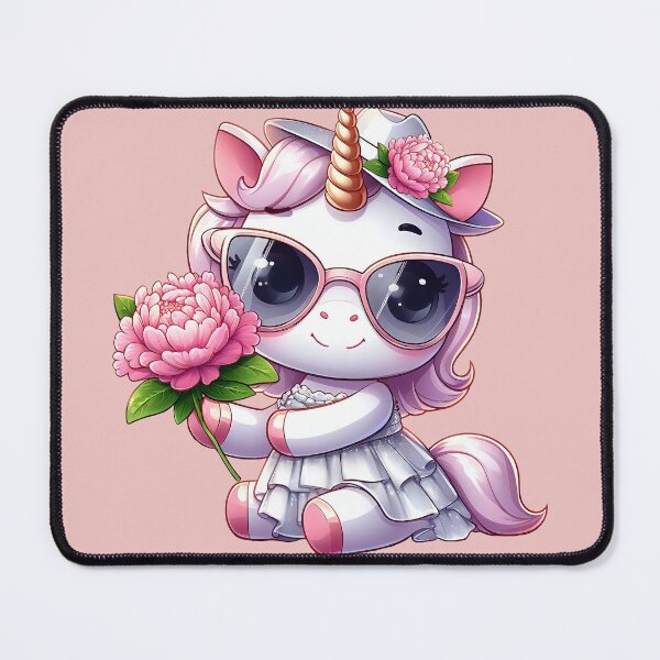 Item preview, Cute unicorn with peony designed and sold by AnetArtStore.