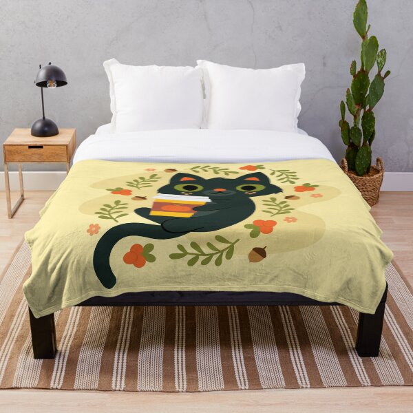 Item preview, gato con café designed and sold by jsongdesign.