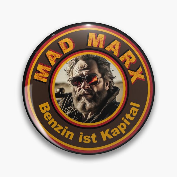 Artikelvorschau, Mad Marx „Benzin ist Kapital“ entworfen und verkauft von Aviador.