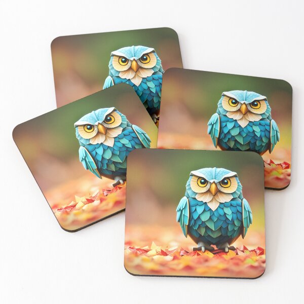 Item preview, Cute Origami Owl, Ai Generated Art  designed and sold by ACC .