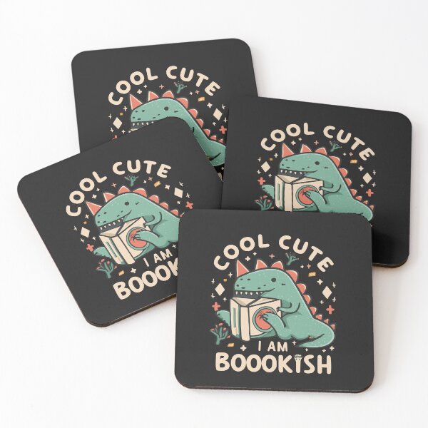 Item preview, Cool Cute Dinosaurs Reading and says Im Bookish Trex Book addicts, Book lovers designed and sold by OlivedesignsIN.