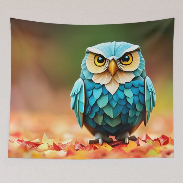 Item preview, Cute Origami Owl, Ai Generated Art  designed and sold by ACC .