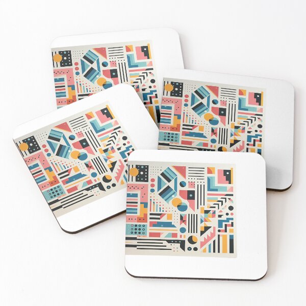 Item preview, Lovely Colorful Modern Pattern design designed and sold by BlueGlam.