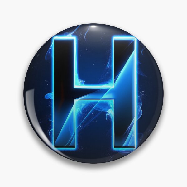 Item preview, Blue Neon 3d Letter N designed and sold by FireFXStudio.