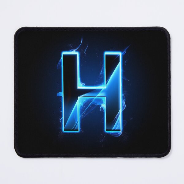 Item preview, Blue Neon 3d Letter N designed and sold by FireFXStudio.