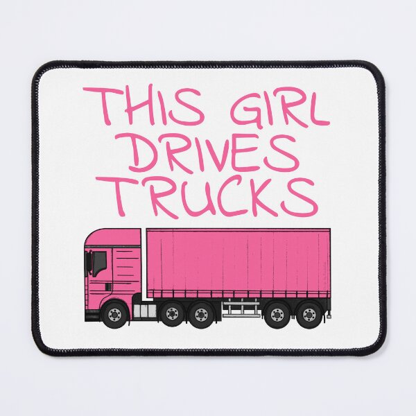 Item preview, Female Lorry Driver, This Girl Drives Trucks designed and sold by doodlerob.