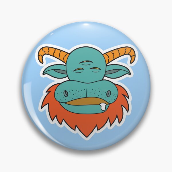 Item preview, MUNSTA - Sleepy Teal Monster designed and sold by OWLSTANDING.