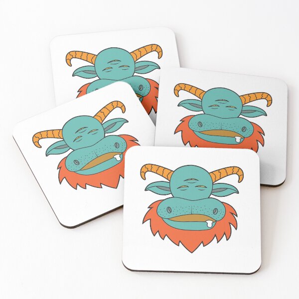 Item preview, MUNSTA - Sleepy Teal Monster designed and sold by OWLSTANDING.