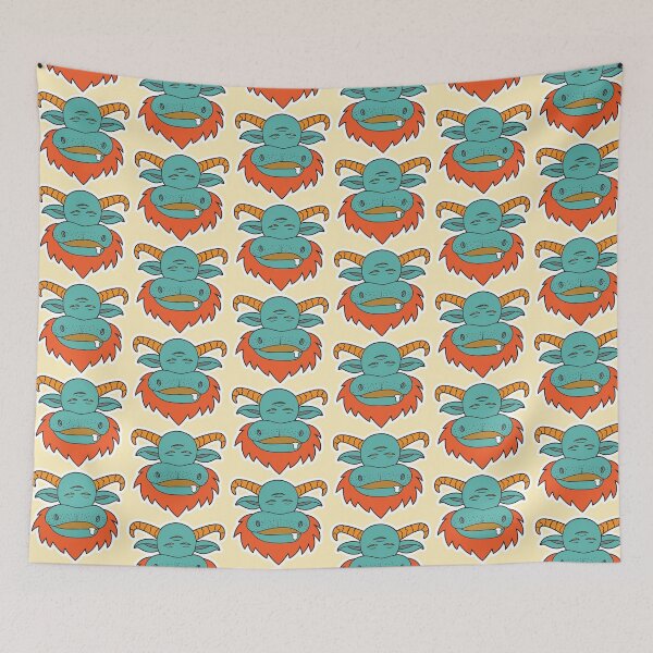 Item preview, MUNSTA - Sleepy Teal Monster designed and sold by OWLSTANDING.