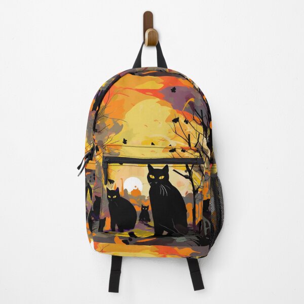 Item preview, Scary Evening With Cats designed and sold by Hashola Designs.
