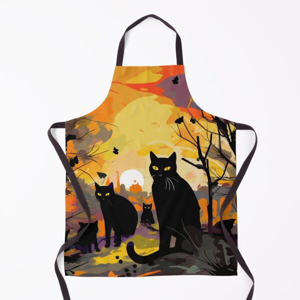 Item preview, Scary Evening With Cats designed and sold by Hashola Designs.