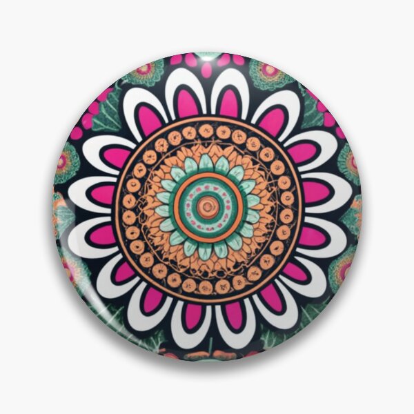 Item preview, Colorful Mandala With Floral Shapes For  Arabesque Style hand drawn  designed and sold by Casanova7000.