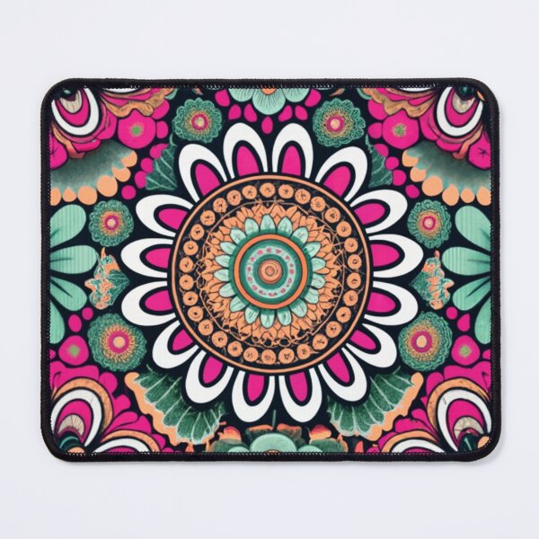 Item preview, Colorful Mandala With Floral Shapes For Arabesque Style hand drawn designed and sold by Casanova7000.