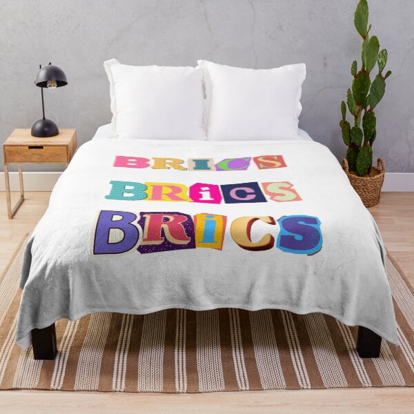 Item preview, The word BRICS made up of cut out letters designed and sold by studio468.