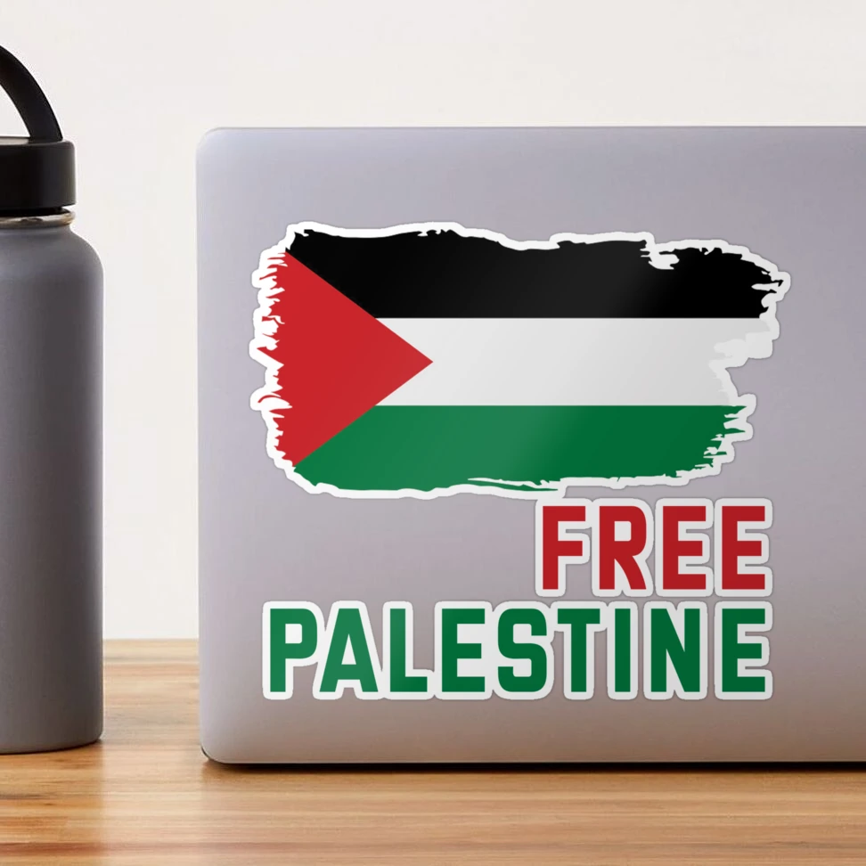  Free Palestine Sticker Flag Bumper Water Proof Vinyl