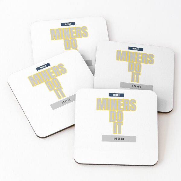 Item preview, Miners Do It Deeper: A Miner's Commitment designed and sold by DesignSwirl.