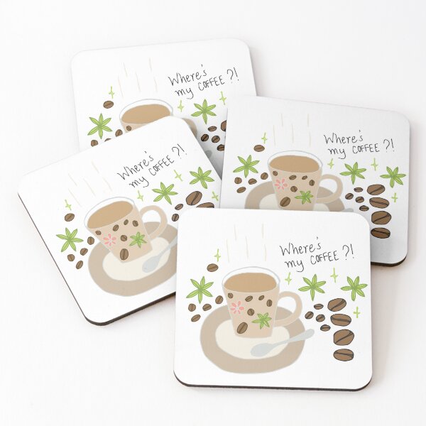 Item preview, Where's my coffee graphic designed and sold by SerahO.