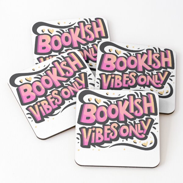 Item preview, Bookish Vibes Only for Book lovers designed and sold by OlivedesignsIN.