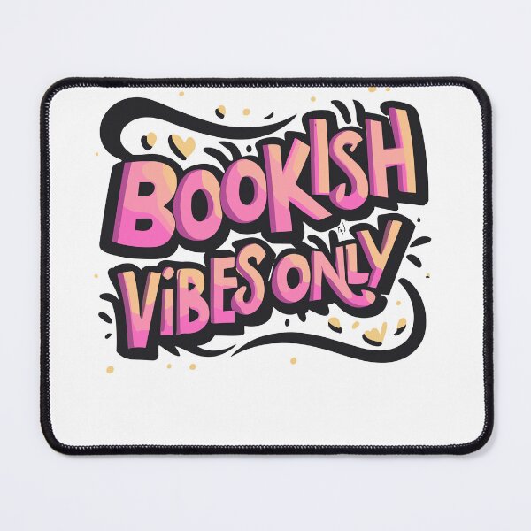 Item preview, Bookish Vibes Only for Book lovers designed and sold by OlivedesignsIN.