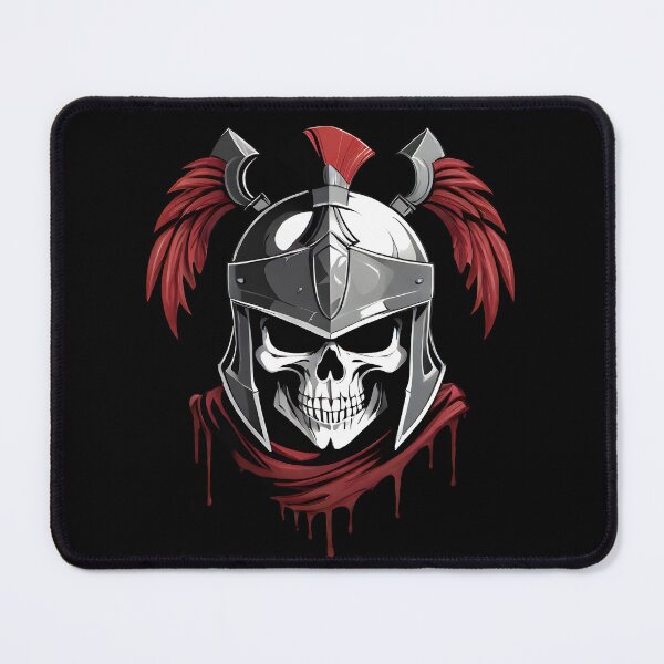 Item preview, Feathered helmet legionnaire skull designed and sold by Zanimations.