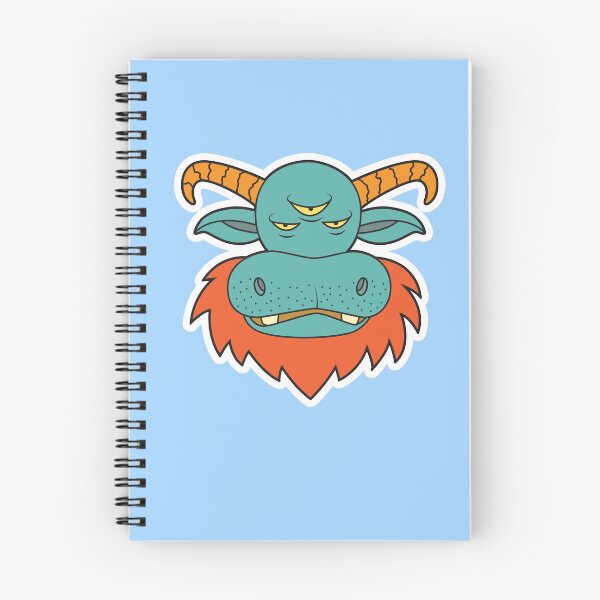 Item preview, MUNSTA - Angry Teal Monster designed and sold by OWLSTANDING.