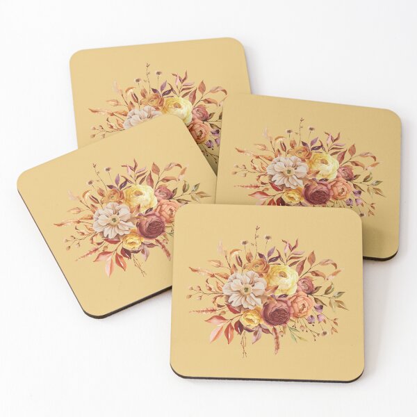 Item preview, floral border background with autumn nature designed and sold by nyhhhh.