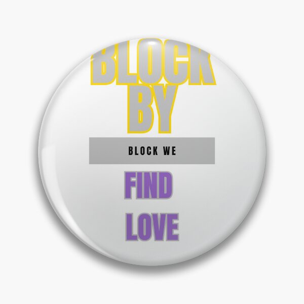 Aperçu de l'œuvre Bloc par bloc, nous trouvons l'amour : la quête d'un mineur créée et vendue par DesignSwirl.