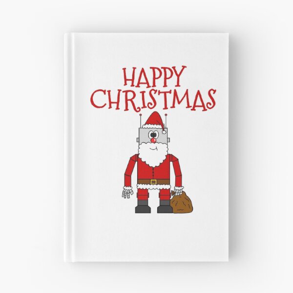 Item preview, Robot Santa Christmas designed and sold by doodlerob.