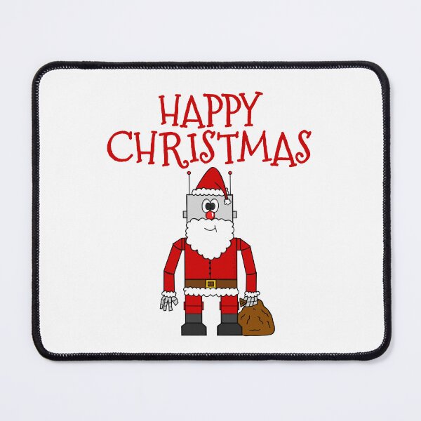 Item preview, Robot Santa Christmas designed and sold by doodlerob.