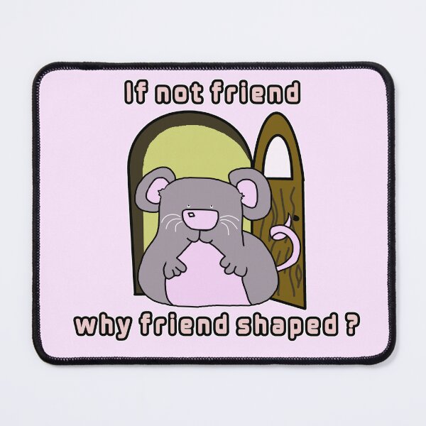 Item preview, Mouse Shaped Friend designed and sold by notsweettea.