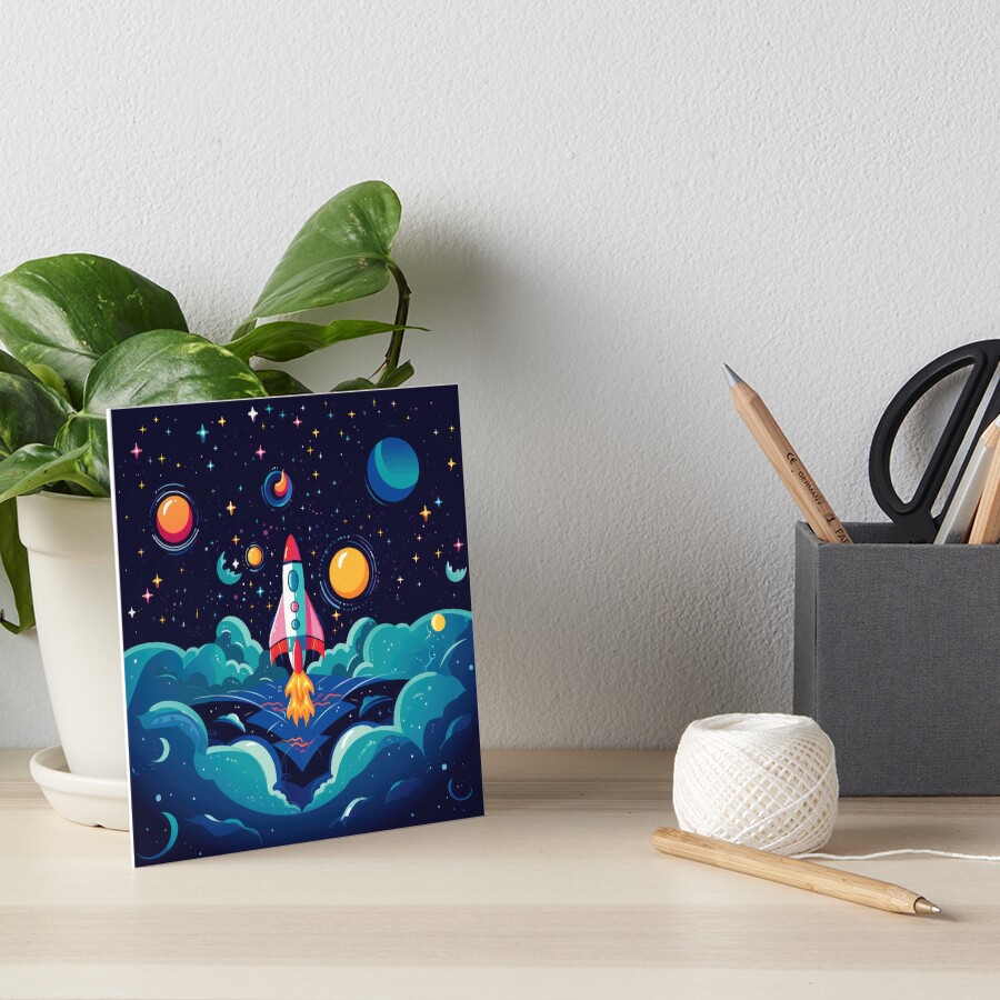 Item preview, Art Board Print designed and sold by robrad.