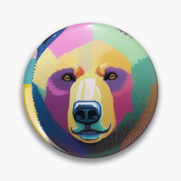 Item preview, Colorful Patchwork bear  designed and sold by Roxburylane.