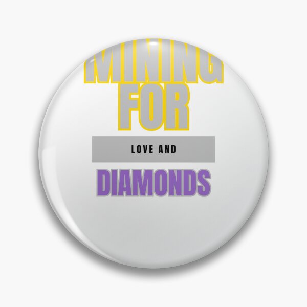 Item preview, Mining for Love and Diamonds: A Miner's Quest designed and sold by DesignSwirl.