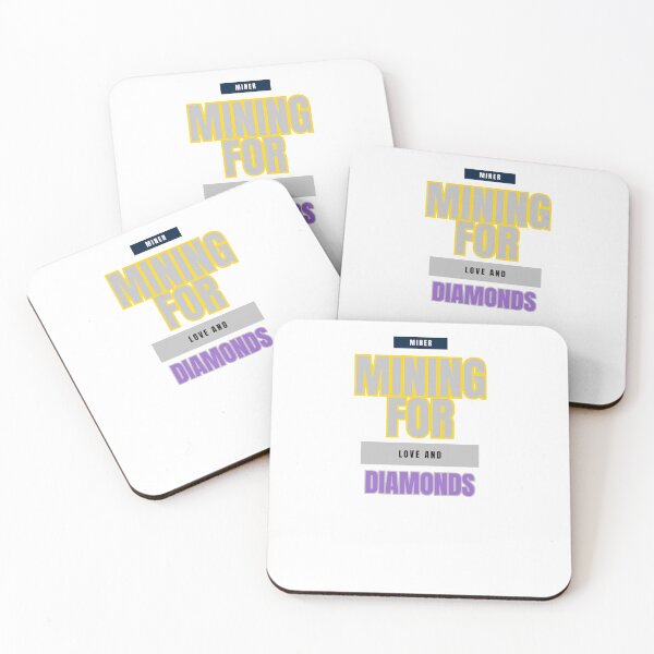 Item preview, Mining for Love and Diamonds: A Miner's Quest designed and sold by DesignSwirl.