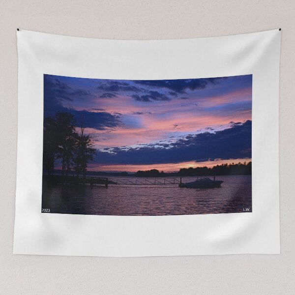 Item preview, Lake Murray South Carolina Sunset Art designed and sold by LisaWootenPhoto.