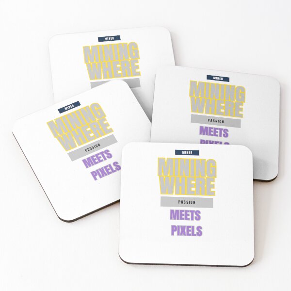 Item preview, Mining: Where Passion Meets Pixels designed and sold by DesignSwirl.