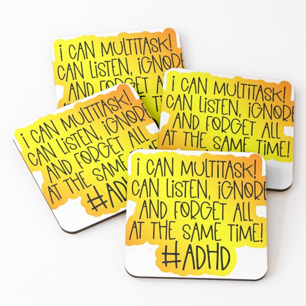 Item preview, ADHD Multitask Listen Ignore Forget  designed and sold by SheMayCreate.