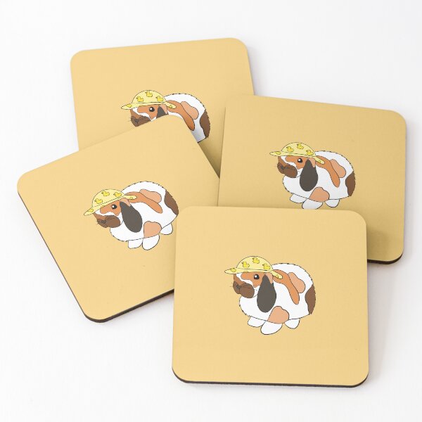 Item preview, Pumpkin the Lop with Duck Hat  designed and sold by dots6789.