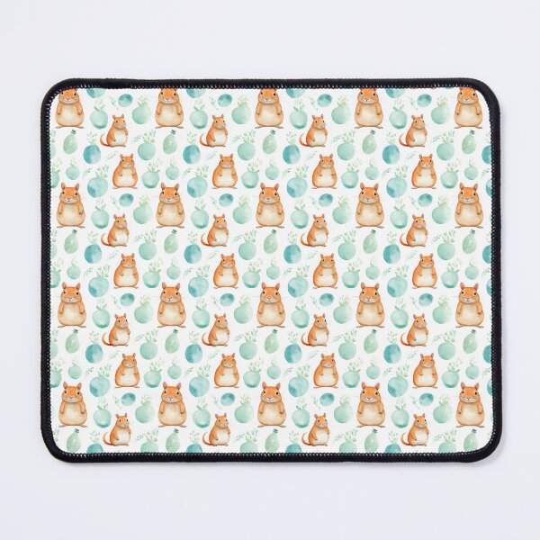 Item preview, Whimsical Agouti: Delightful Watercolor Art Print designed and sold by qoodesignstudio.