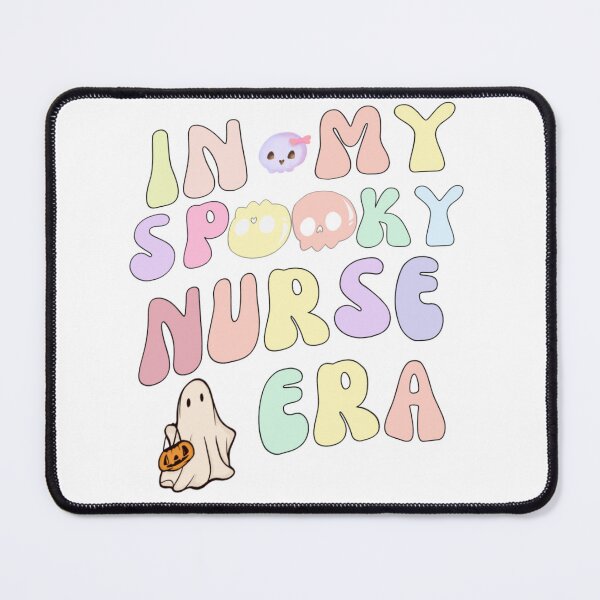 Item preview, Funny Halloween, IN MY SPOOKY NURSE ERA, Funny Quote, Cute Halloween ghost, Ghost Nurse designed and sold by STC SHOP.