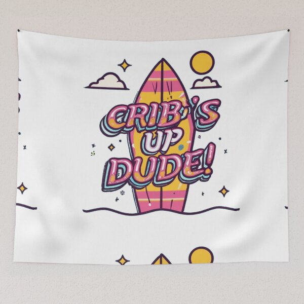 Item preview, cribs up dude designed and sold by PintSizedPixel.