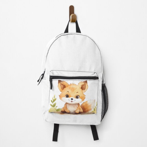 Item preview, Cute fox painted with watercolors designed and sold by Katarzyna Dembek.